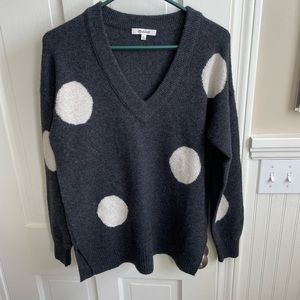 Madewell polka dot sweater